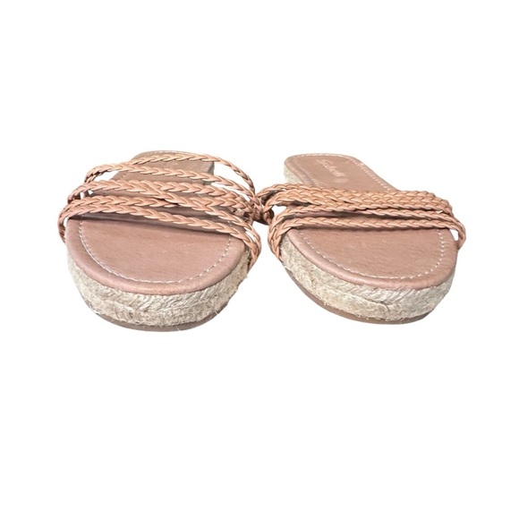 Madewell | The Kathryn Espadrille Leather Slide Sandal Size 7 NWOT - Picture 7 of 10